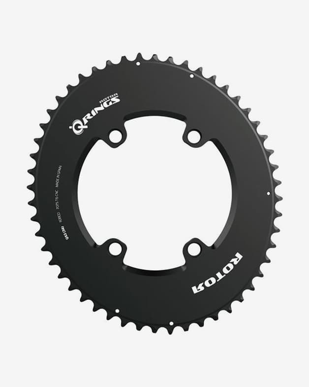 Plato exterior Rotor Aero QRings BCD 110x4 Spider Mount negro - #1