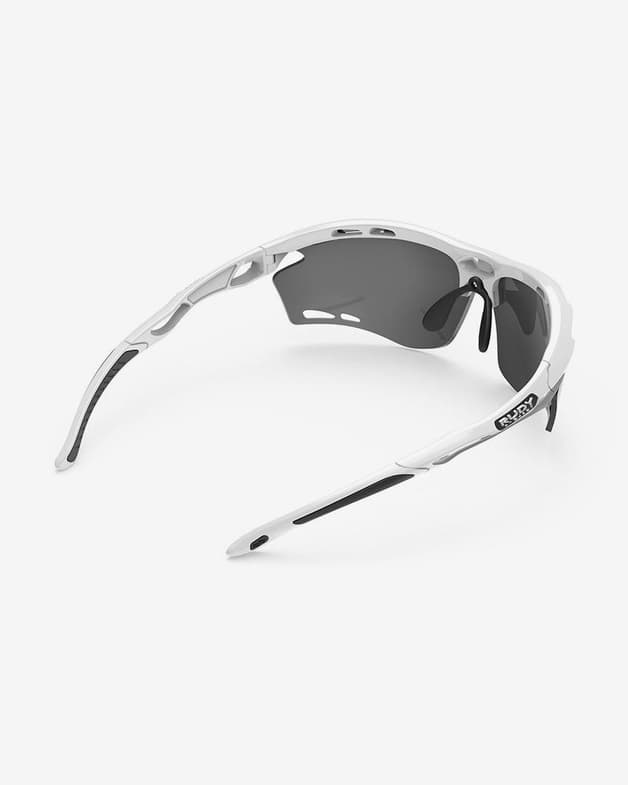 Gafas Rudy Project Propulse blanco brillante con lentes RP Optics Laser negro - #5