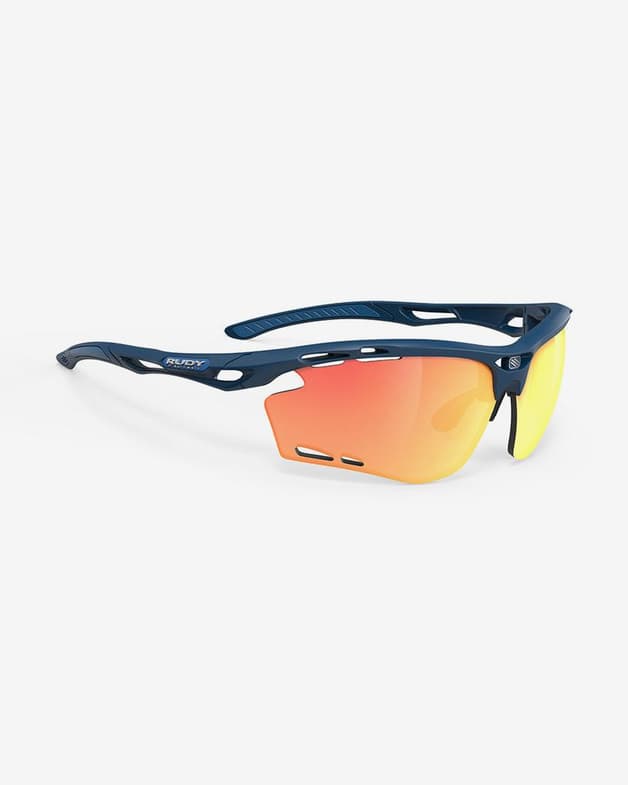 Gafas Rudy Project Propulse azul oscuro mate con lentes RP Optics Multilaser naranja - #1