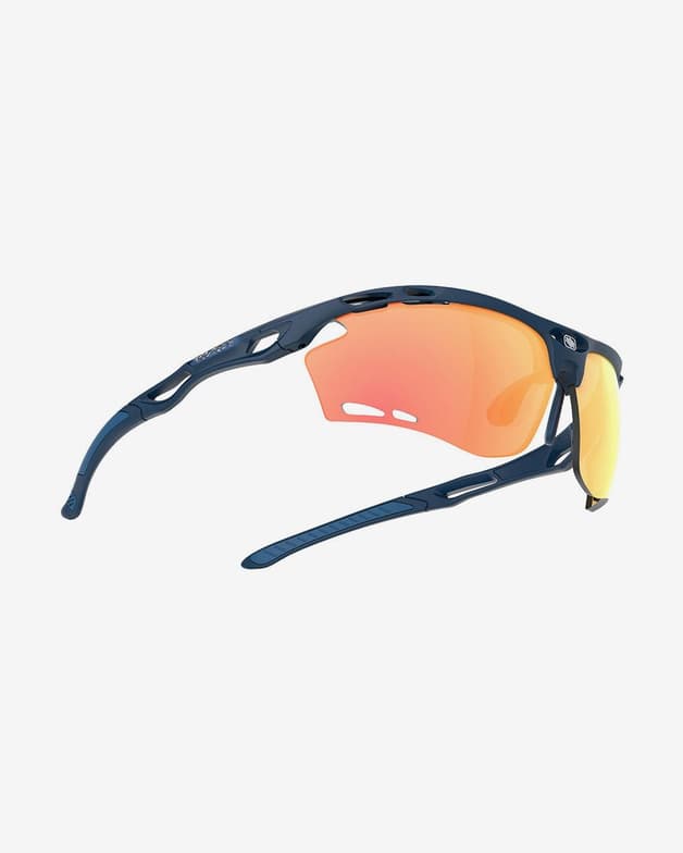 Gafas Rudy Project Propulse azul oscuro mate con lentes RP Optics Multilaser naranja - #3