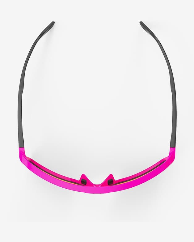 Gafas Rudy Project Spinshield negro oscuro rosa lente RP OPTICS Multilaser Red - #3