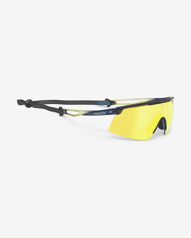 Gafas Rudy Project Turbolence negro oscuro amarillo lente polar 3fx HDR multilaser yellow - #1