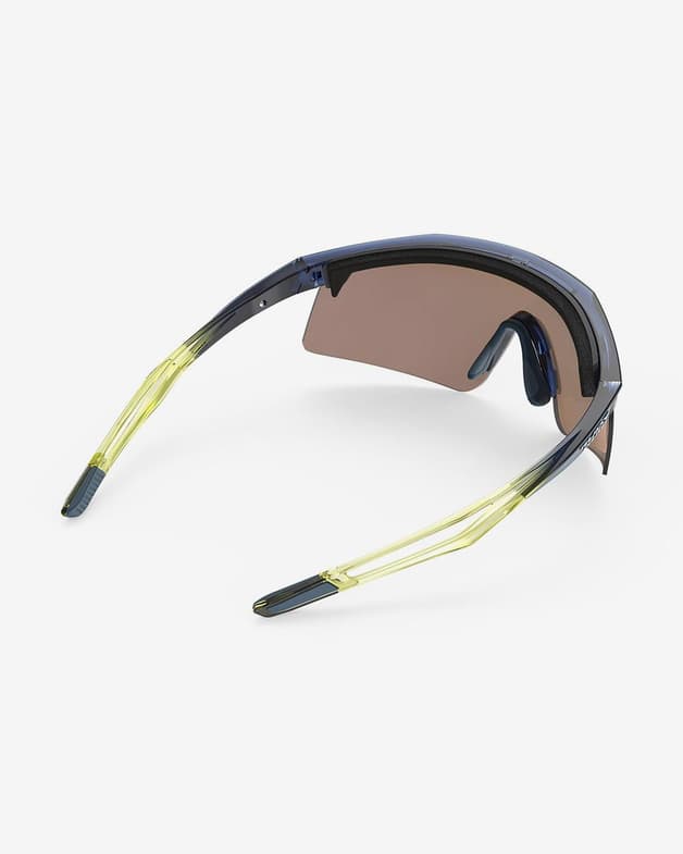 Gafas Rudy Project Turbolence negro oscuro amarillo lente polar 3fx HDR multilaser yellow - #4