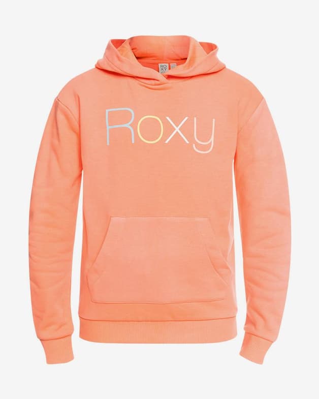 Sudadera con capucha Roxy Happiness Forever naranja infantil - #1