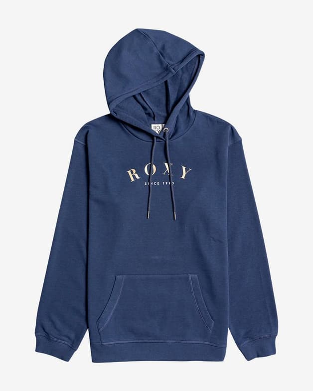 Sudadera con capucha Roxy Surf Stoked azul marino mujer - #5