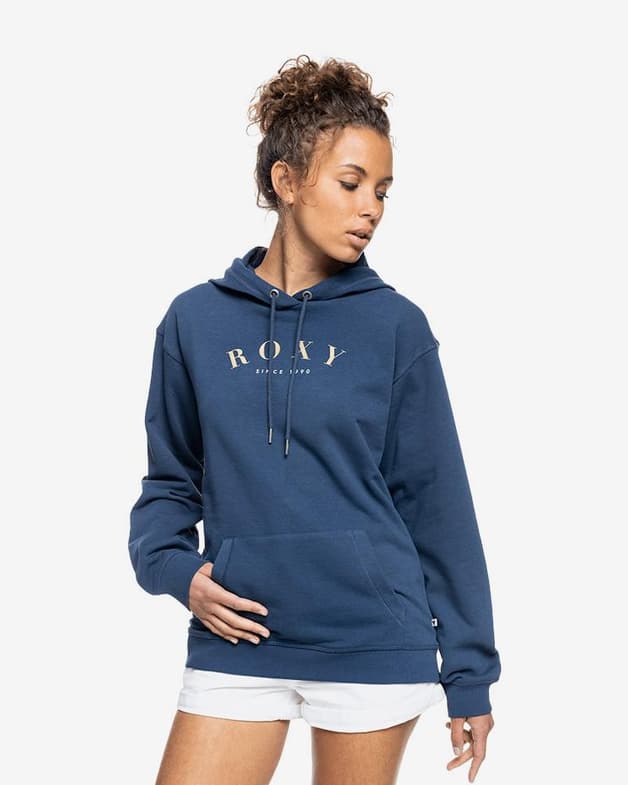 Sudadera con capucha Roxy Surf Stoked azul marino mujer - #7