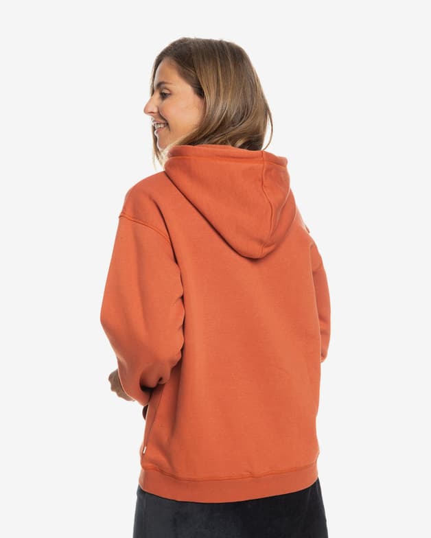 Sudadera con capucha Roxy Surf Stoked B naranja oscuro mujer - #5
