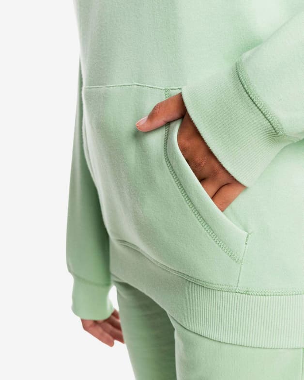 Sudadera con capucha Roxy Surf Stoked B verde claro mujer - #7