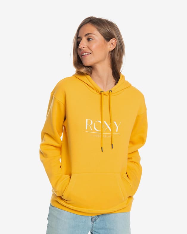 Sudadera con capucha Roxy Surf Stoked B amarillo mujer - #3
