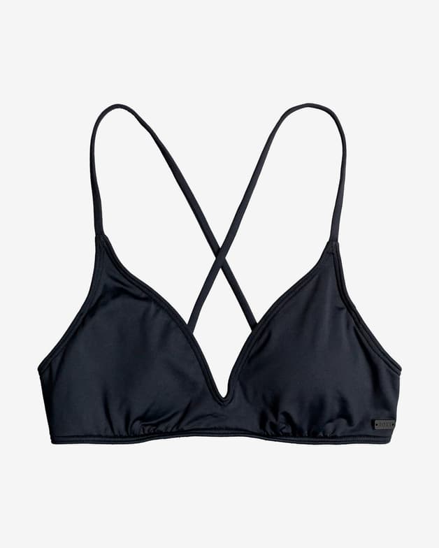 Top bikini Roxy Beach Classics Triangular negro mujer  - #1