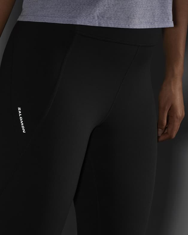 Malla larga Salomon SHKout Bliss 25" negro puro mujer - #6