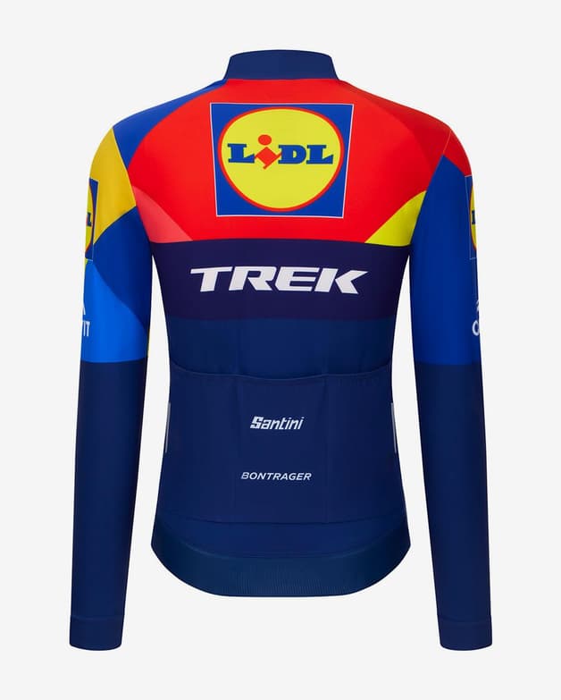 Maillot Lidl-Trek 2025 Replica manga larga azul - #3
