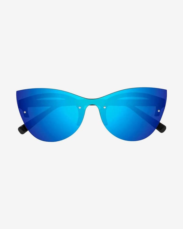Gafas Scicon Phanton negro con lente multiespejada azul - #2