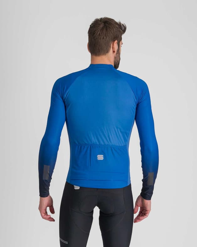 Sportful BodyFit Pro langærmet cykeltrøje i lys blå - #2