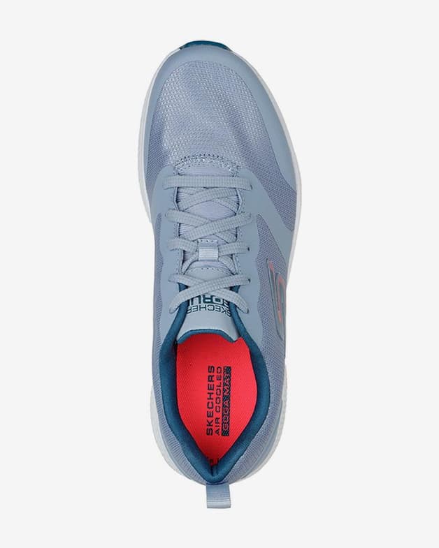Zapatillas Skechers Go Run Consistent Lunar azul claro rosa blanco mujer - #4