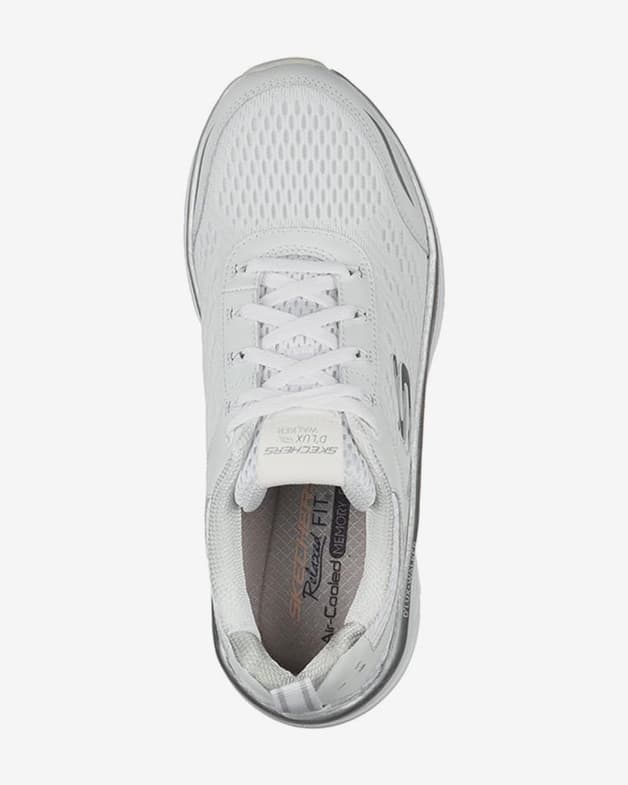 Zapatillas Skechers D'Lux Walker blanco brillante mujer - #3