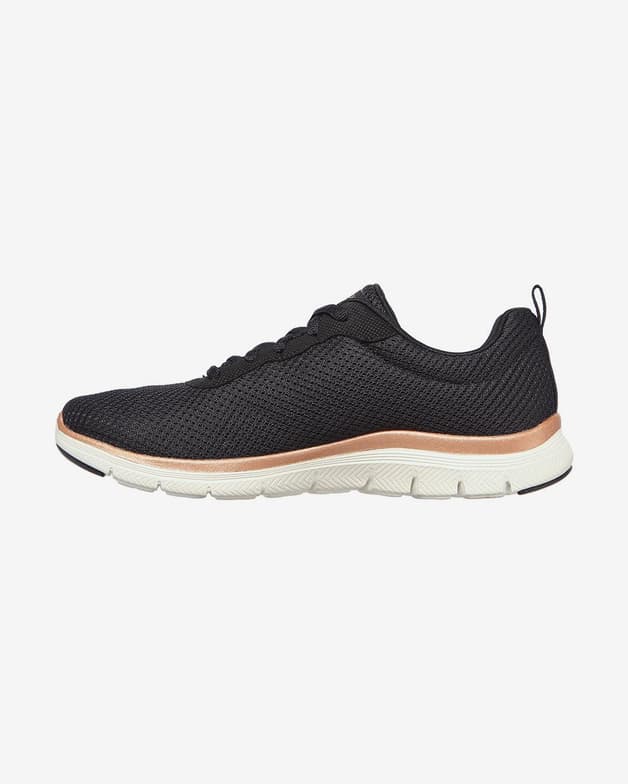 Zapatillas Skechers Flex Appeal 4.0 negro bronce mujer - #2