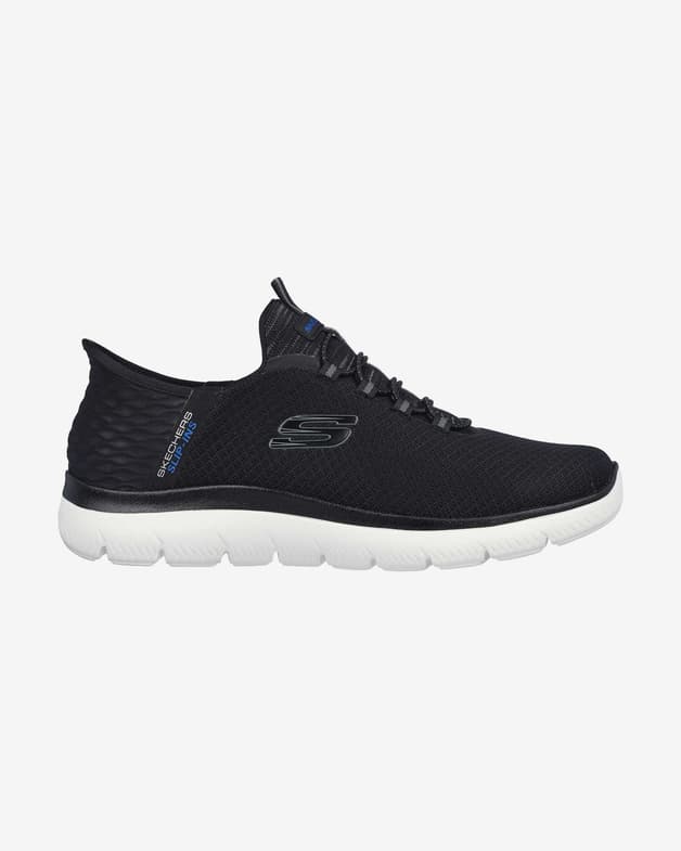 Zapatillas Skechers Summits Slip-Ins negro azul blanco - #1