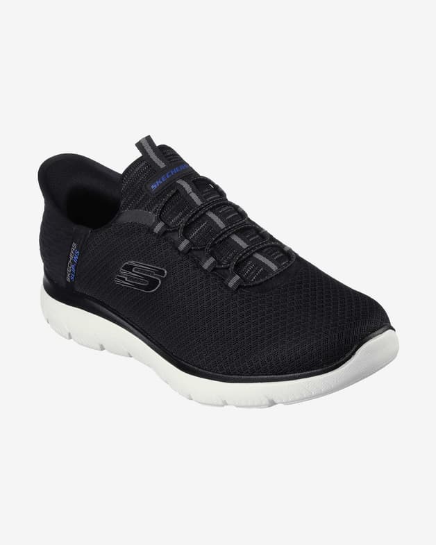 Zapatillas Skechers Summits Slip-Ins negro azul blanco - #3