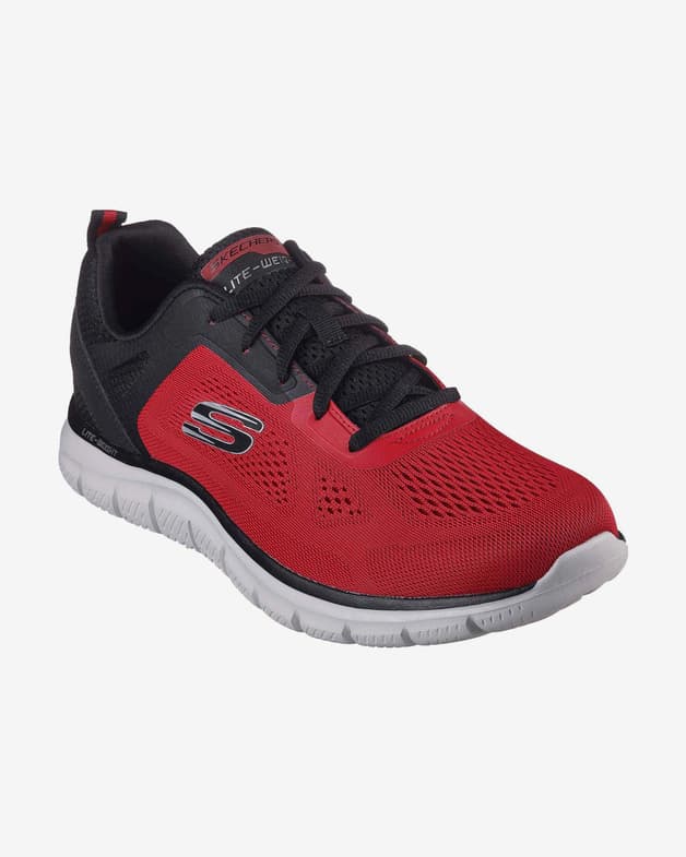 Zapatillas Skechers Track Broader rojo negro blanco - #3