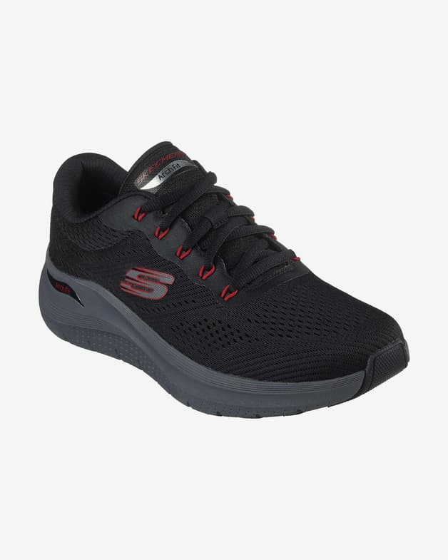 Zapatillas Skechers Arch Fit 2.0 negro rojo - #3