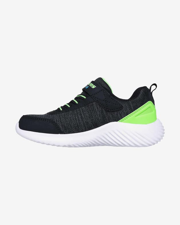 Zapatillas Skechers Bounder - Dripper Drop negro verde niño - #2