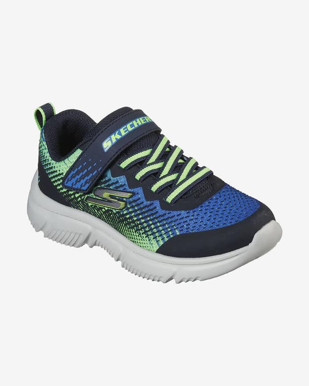 Zapatillas Skechers Go Run 650 - Norvo azul verde infantil - #4