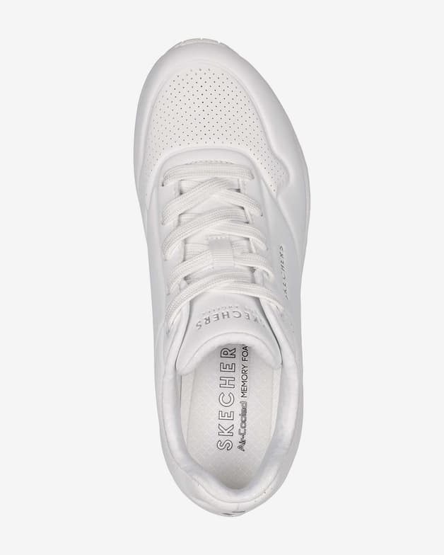Zapatillas Skechers Uno - Stand On Air blanco puro mujer - #4