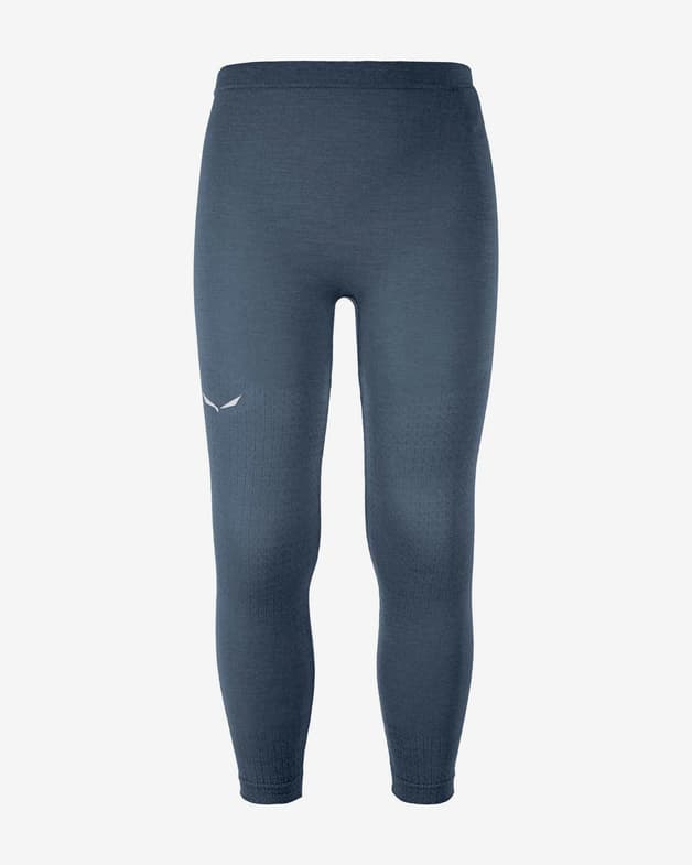 Lange legging binnen Salewa Zebru blauw kinder - #1