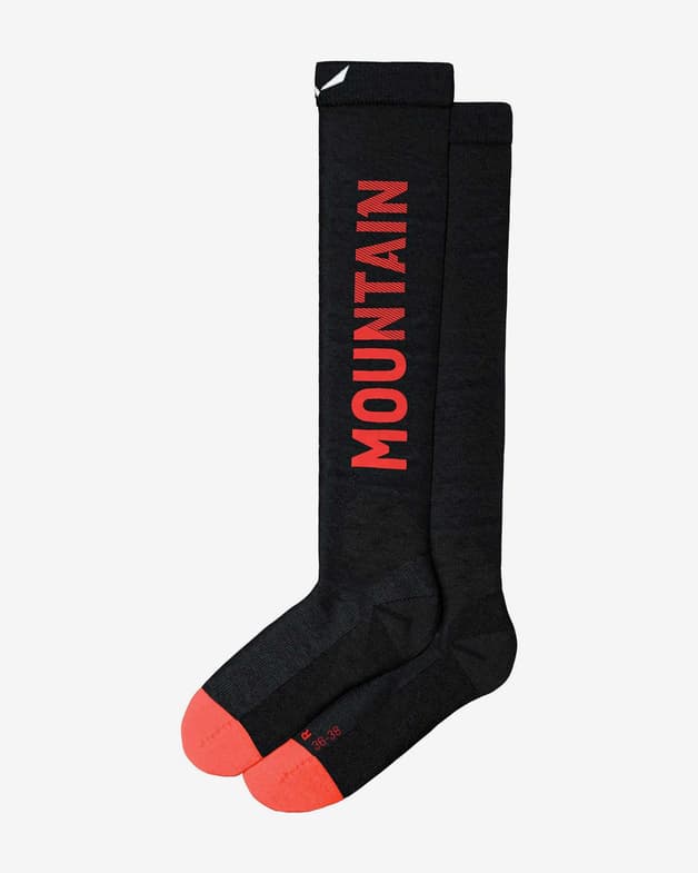 Calcetines Salewa Sella Pure MTN negro rojo mujer - #2