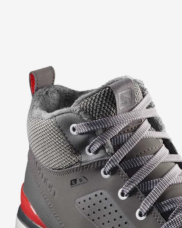 Botas Salomon Utility Freeze CS WP gris claro - #4