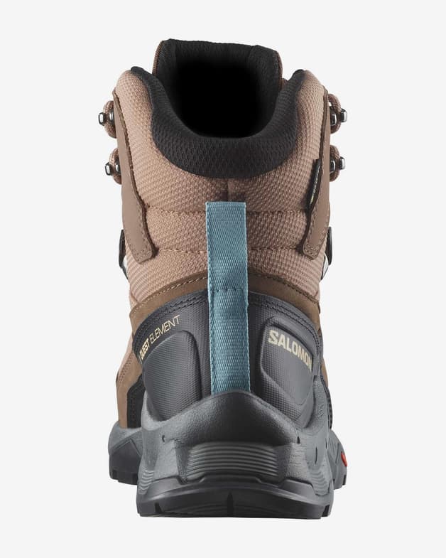 Botas Salomon Quest Element GORE-TEX marrón chocolate rosa mujer - #3