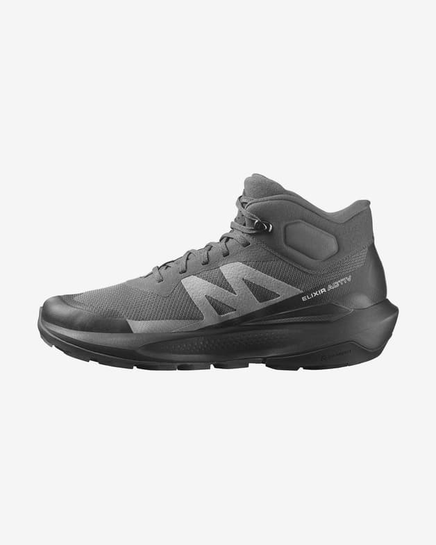 Botas Salomon Elixir Mid Activ GORE-TEX gris oscuro - #5