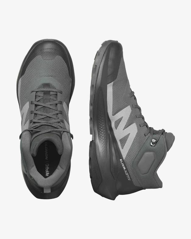 Botas Salomon Elixir Mid Activ GORE-TEX gris oscuro - #6