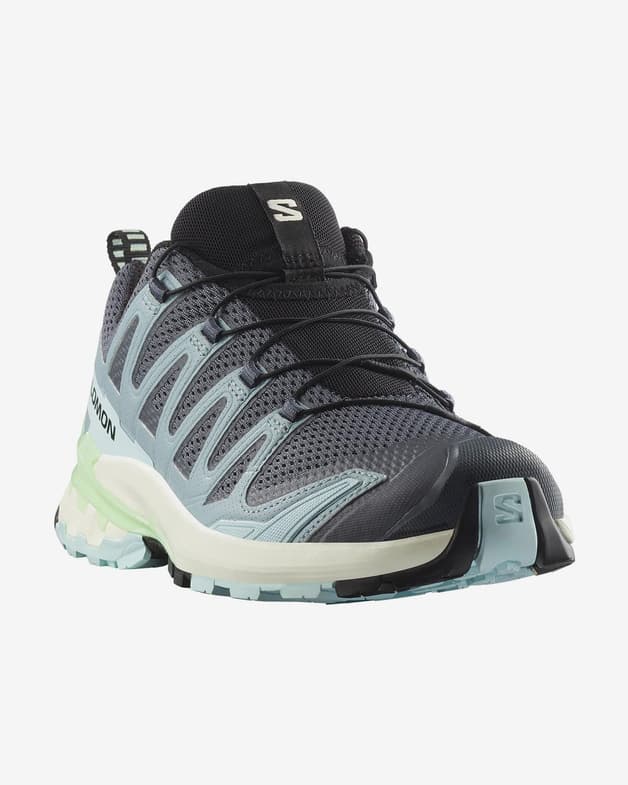 Zapatillas Salomon XA PRO 3D v9 gris oscuro turquesa mujer - #2