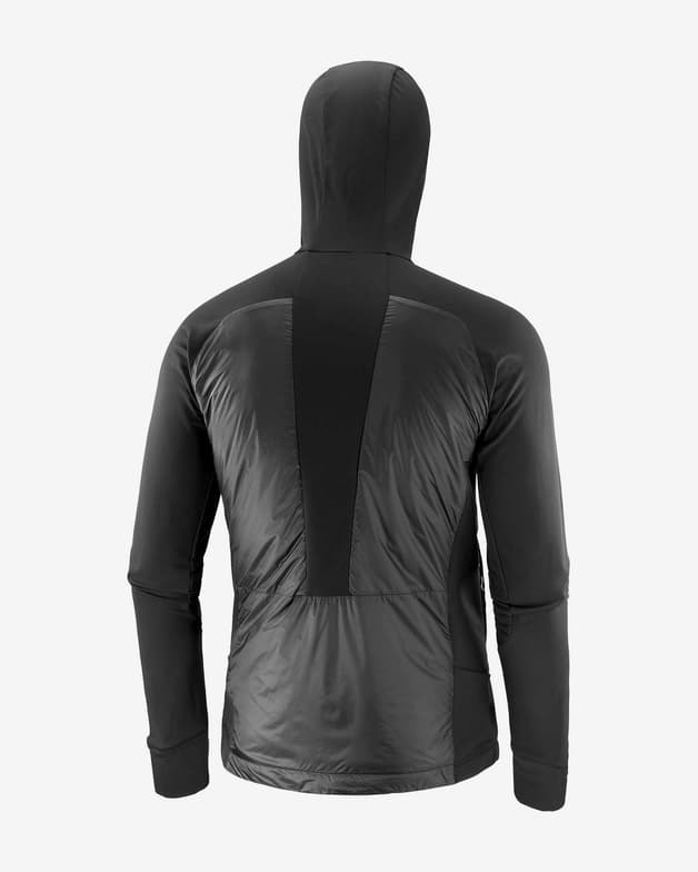 Chaqueta con capucha Salomon Elixir Hybrid negro - #2