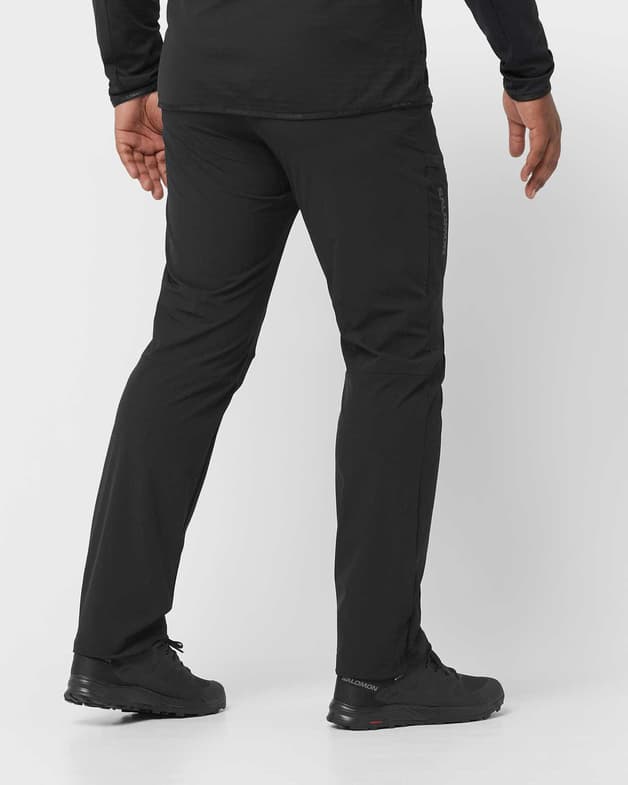 Pantalón largo Salomon Wayfarer Regular negro - #3