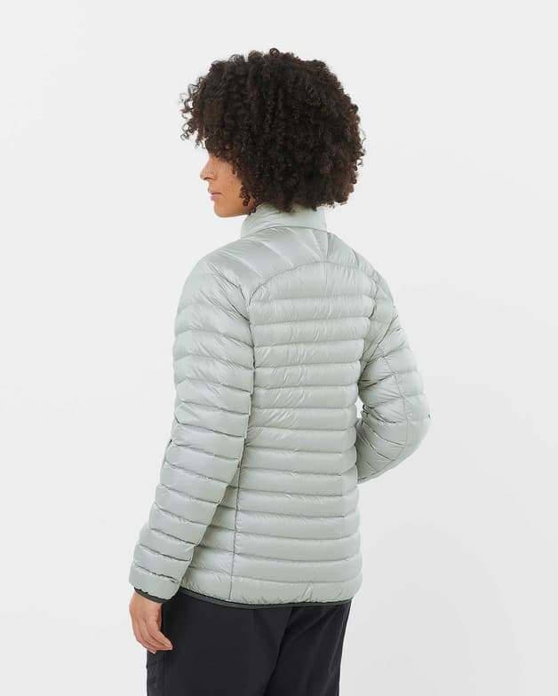 Chaqueta Salomon Elixir Micro Down gris claro mujer - #3