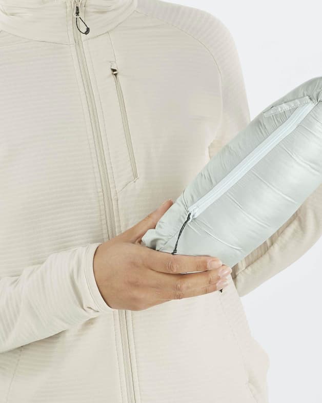 Chaqueta Salomon Elixir Micro Down gris claro mujer - #7