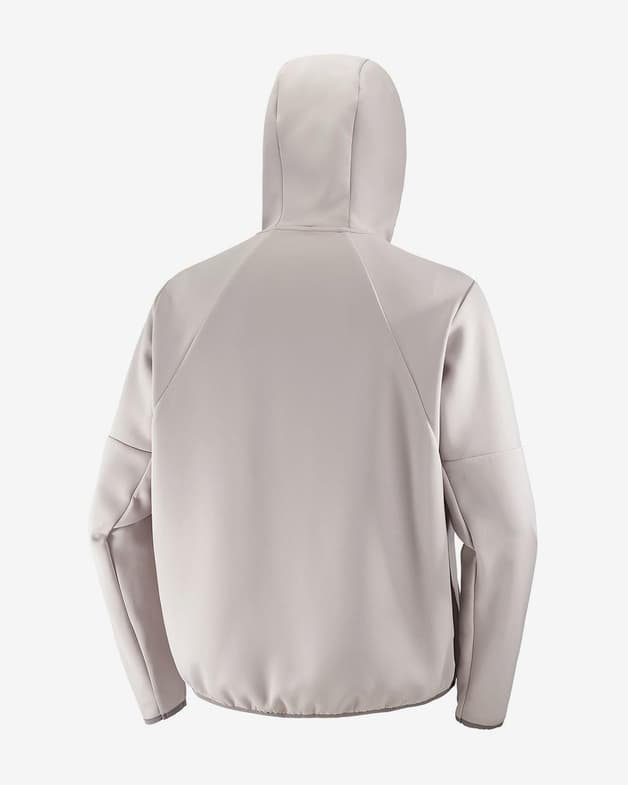Sudadera con capucha Salomon Shake Half Zip beige - #2