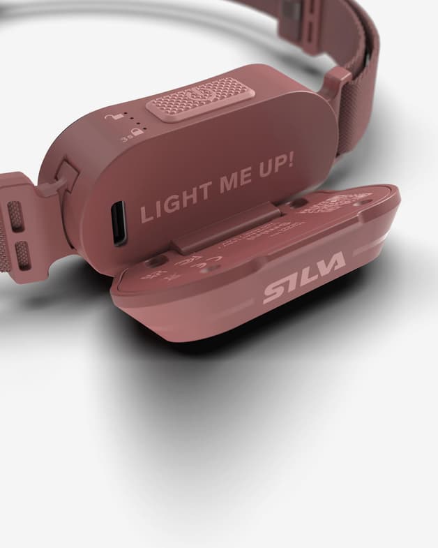 Luz frontal Silva Smini 250 rojo mate - #7