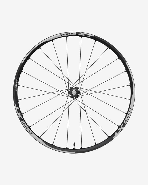 Juego ruedas Shimano XT M785 27,5" XC F15-R12 Cubierta y Tubeless Center Lock (PAR) - #1