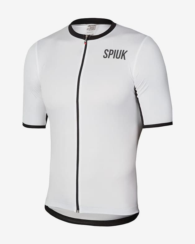 Maillot Spiuk Anatomic manga corta blanco - #1
