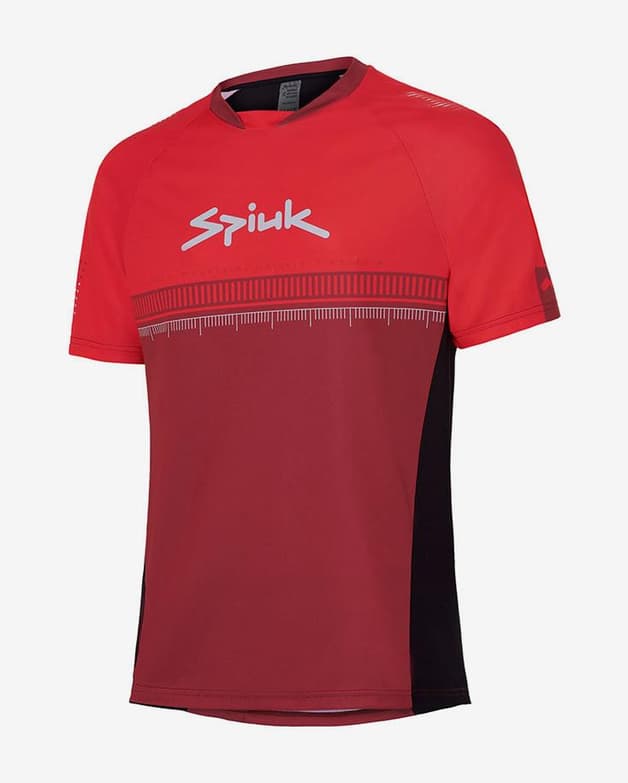Maillot Spiuk Anatomic MTB manga corta rojo - #1