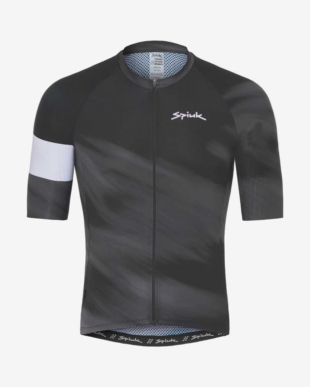 Fietsshirt Spiuk Top Ten korte mouwen donkergrijs zwart - #1
