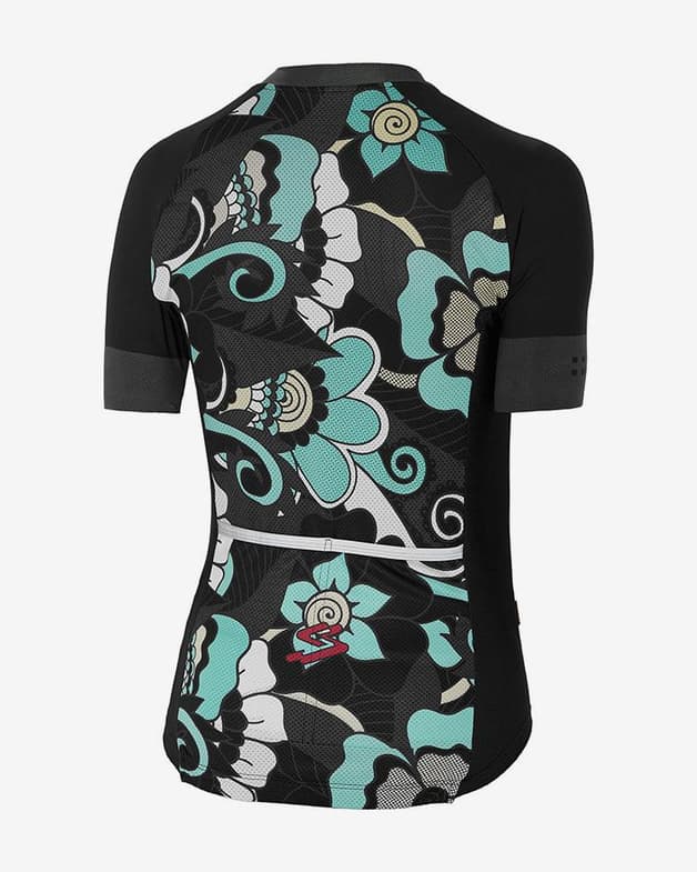 Maillot Spiuk Summum Ostara manga corta negro azul mujer - #2