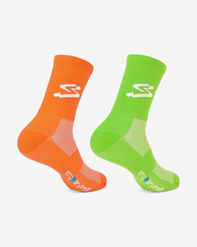 Calcetines Spiuk Top Ten Largo multicolor (2 pares) - #2