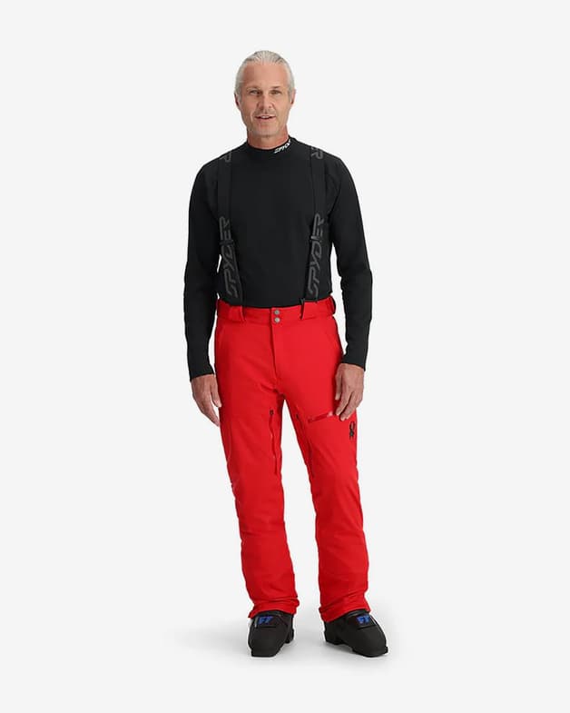 Pantalón largo Spyder Dare Lenghts Regular rojo - #2