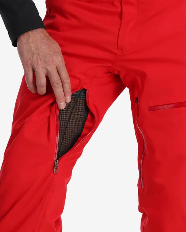 Pantalón largo Spyder Dare Lenghts Regular rojo - #4