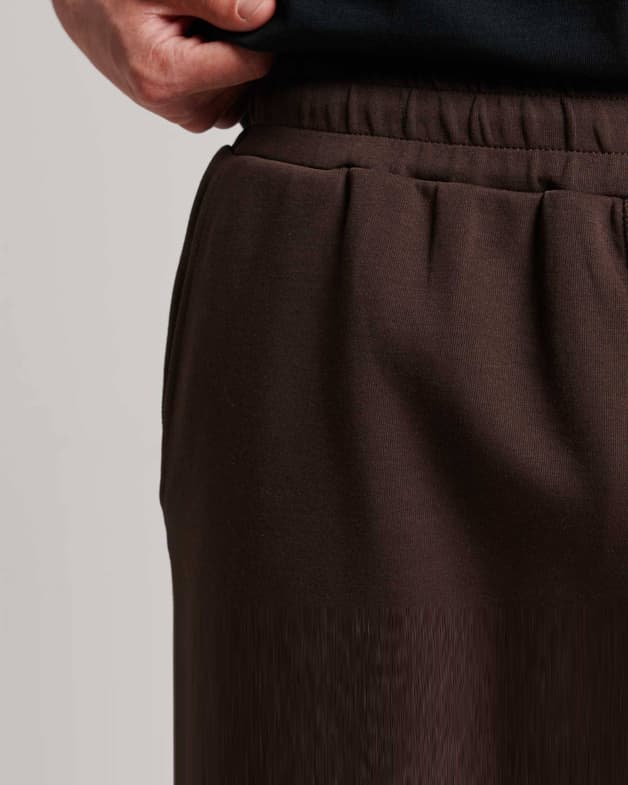 Pantalón corto Superdry Code Tech marrón oscuro - #4